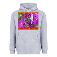 Heather Grey too cute to spook Heavyweight Hoodie - BundleAndBundleShop