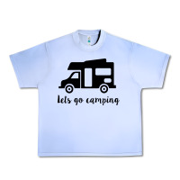 Grape Ice lets go camping Urban Heavy Tee - Unal Design