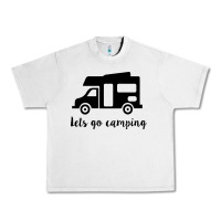 Lunar Rock lets go camping Urban Heavy Tee - Unal Design