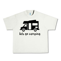 Lets Go Camping Urban Heavy Tee | Teevron