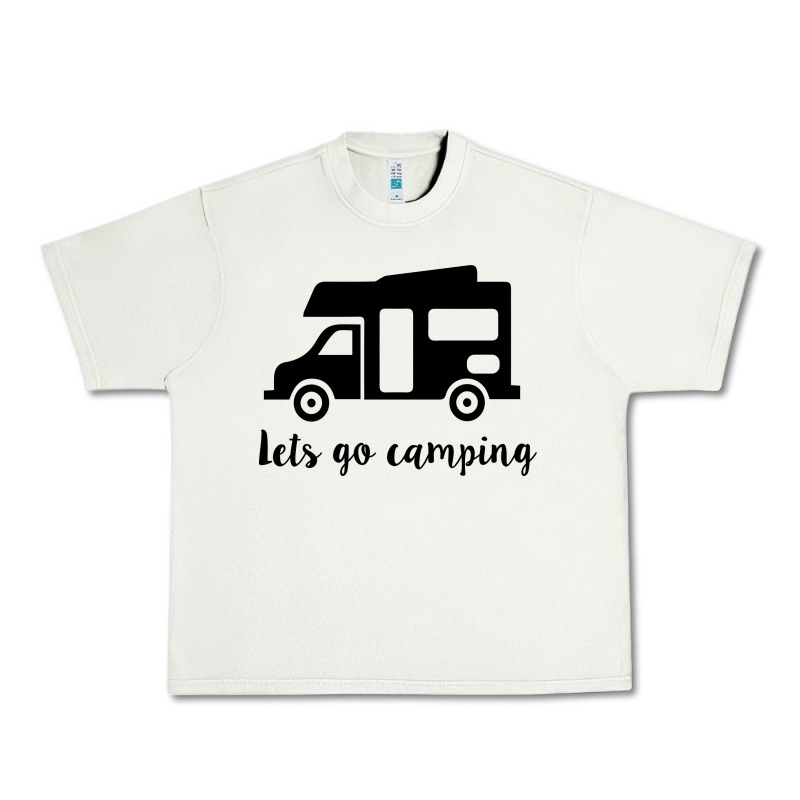 Lets Go Camping Urban Heavy Tee by Unal Design | Teevron