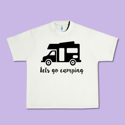 Urban Heavy Tee lets go camping