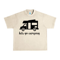 Sandshell lets go camping Urban Heavy Tee - Unal Design