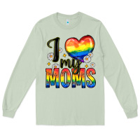 Matcha i love my moms Long Sleeve Tee - Zillion Design Studio