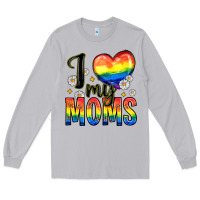 Moon Dust i love my moms Long Sleeve Tee - Zillion Design Studio