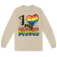 Mushroom i love my moms Long Sleeve Tee - Zillion Design Studio
