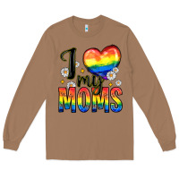 Toasted Coconut i love my moms Long Sleeve Tee - Zillion Design Studio