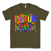 Army Green proud mom lgbt Classic Tee - Zillion Design Studio