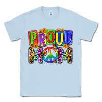 Dusty Blue proud mom lgbt Classic Tee - Zillion Design Studio
