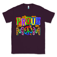Plum proud mom lgbt Classic Tee - Zillion Design Studio