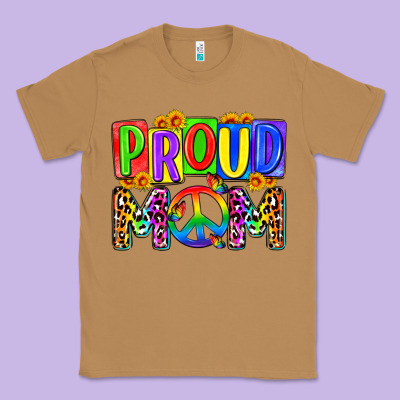 Proud Mom Lgbt Classic Tee Designed By Zillion Design Studio