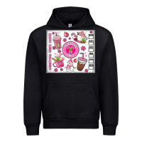 Black christmas vibes coffee Urban Hoodie - MaliasSmallBusiness