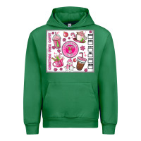 Emerald christmas vibes coffee Urban Hoodie - MaliasSmallBusiness