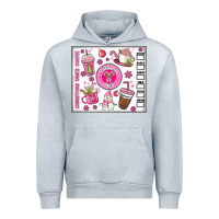 Heather Grey christmas vibes coffee Urban Hoodie - MaliasSmallBusiness