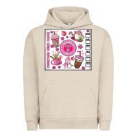 Pigment French Oak christmas vibes coffee Urban Hoodie - MaliasSmallBusiness