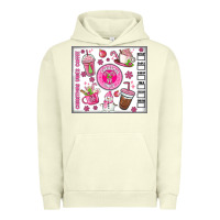 Pigment Pistachio christmas vibes coffee Urban Hoodie - MaliasSmallBusiness