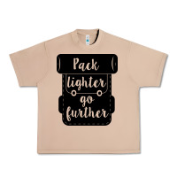 Burro pack lighter go further Urban Heavy Tee - Unal Design