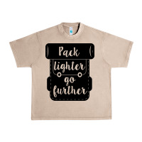French Oak pack lighter go further Urban Heavy Tee - Unal Design