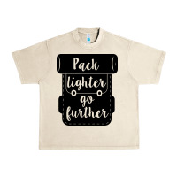 Sandshell pack lighter go further Urban Heavy Tee - Unal Design