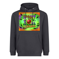 Smoke spooky teacher Heavyweight Hoodie - BundleAndBundleShop