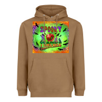 Toasted Coconut spooky teacher Heavyweight Hoodie - BundleAndBundleShop