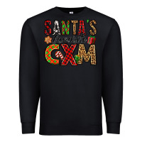Black santa's favorite cxm Premium Sweatshirt - Jasminsmagicworld