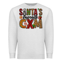 Oatmeal Heather santa's favorite cxm Premium Sweatshirt - Jasminsmagicworld