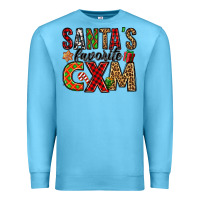 Ocean Blue santa's favorite cxm Premium Sweatshirt - Jasminsmagicworld