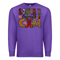 Purple santa's favorite cxm Premium Sweatshirt - Jasminsmagicworld