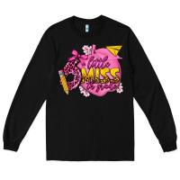 Black little miss 6th grade Long Sleeve Tee - texasbilliewilder