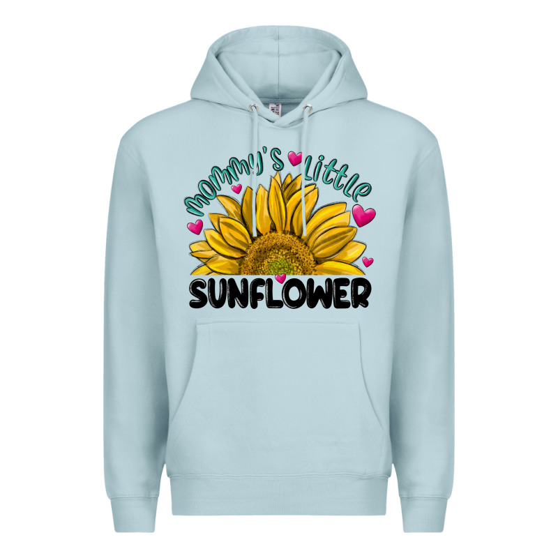 Mommy' S Little Sunflower Premium Hoodie by MaliasSmallBusiness | Teevron