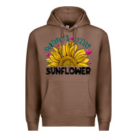 Chestnut mommy' s little sunflower Premium Hoodie - MaliasSmallBusiness