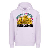 Lilac mommy' s little sunflower Premium Hoodie - MaliasSmallBusiness