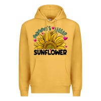 Mustard mommy' s little sunflower Premium Hoodie - MaliasSmallBusiness