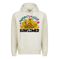 Oatmeal Heather mommy' s little sunflower Premium Hoodie - MaliasSmallBusiness