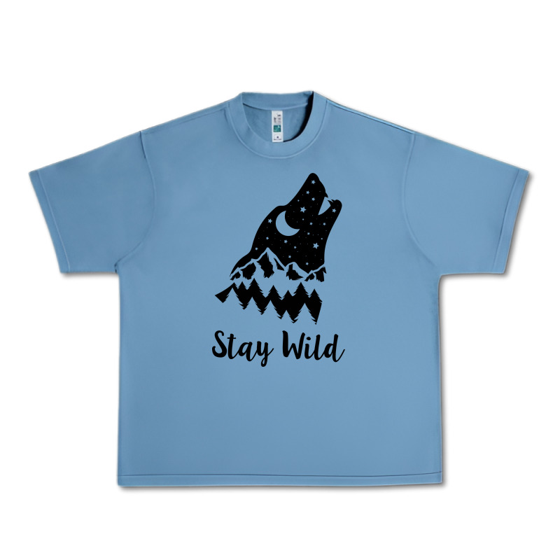 Stay Wild Urban Heavy Tee by Unal Design | Teevron