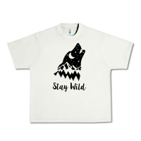 Pistachio stay wild Urban Heavy Tee - Unal Design
