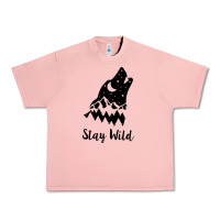 Salmon stay wild Urban Heavy Tee - Unal Design