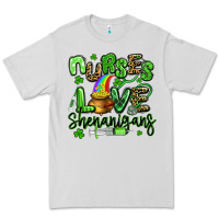 Dove Grey nurses love shenanigans st patricks day Premium Tee - Artiststas