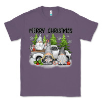 Lavender merry christmas gnomies Classic Tee - texasbilliewilder