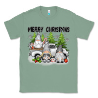 Sage merry christmas gnomies Classic Tee - texasbilliewilder