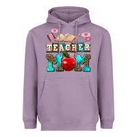 Lavender teacher mom Heavyweight Hoodie - AdoDesignShop