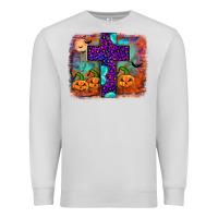 Dove Grey halloween cross Premium Sweatshirt - JahusDesignShop