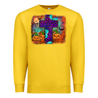 Lemon halloween cross Premium Sweatshirt - JahusDesignShop