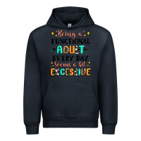 Navy being a functional adult every day seems  a bit ex Urban Hoodie - MaliasSmallBusiness