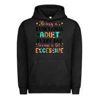 Pigment Black being a functional adult every day seems  a bit ex Urban Hoodie - MaliasSmallBusiness