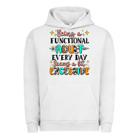 Pigment Lunar Rock being a functional adult every day seems  a bit ex Urban Hoodie - MaliasSmallBusiness