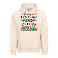 Sandshell being a functional adult every day seems  a bit ex Urban Hoodie - MaliasSmallBusiness