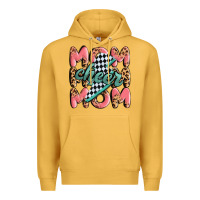 Mustard cheer mom Premium Hoodie - MaliasSmallBusiness