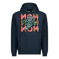 Navy cheer mom Premium Hoodie - MaliasSmallBusiness